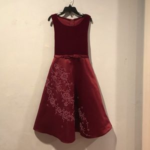 Maroon dress